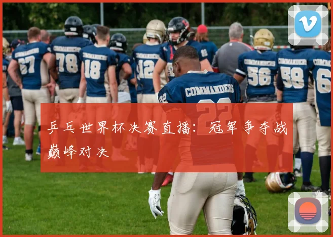 乒乓世界杯决赛直播:冠军争夺战巅峰对决